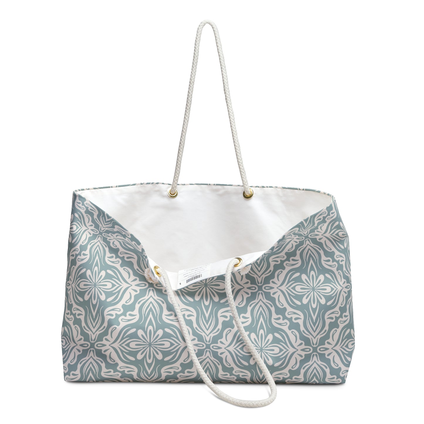 Weekender Bag - Porcelain Petals - Cornflower
