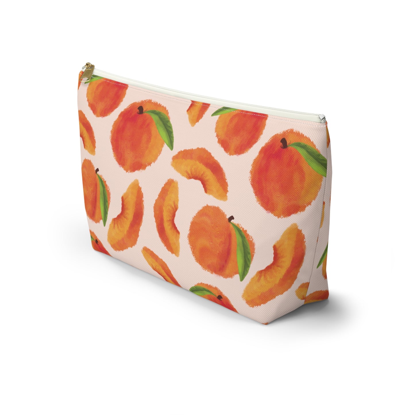 Accessory Pouch w T-bottom - Pretty Peaches