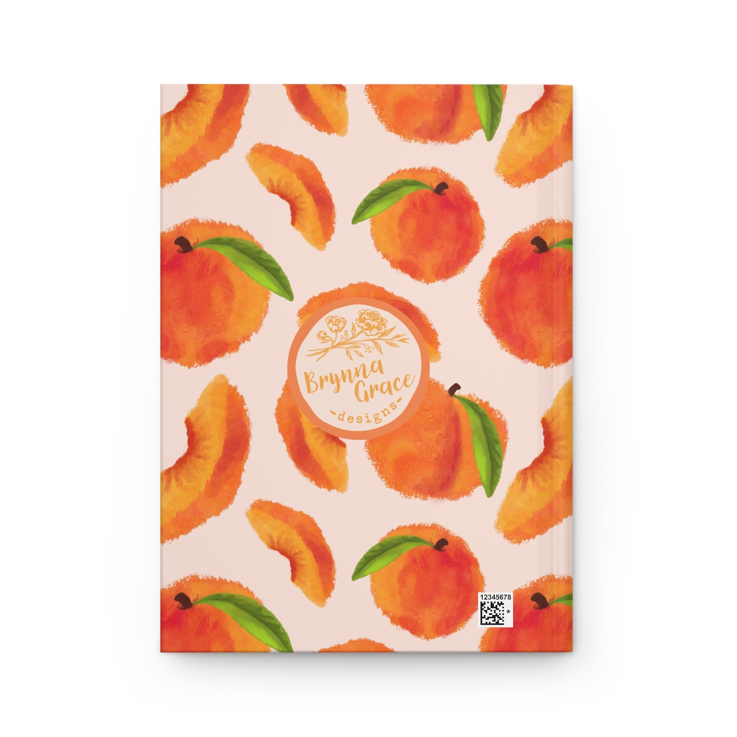 Hardcover Journal - Pretty Peaches