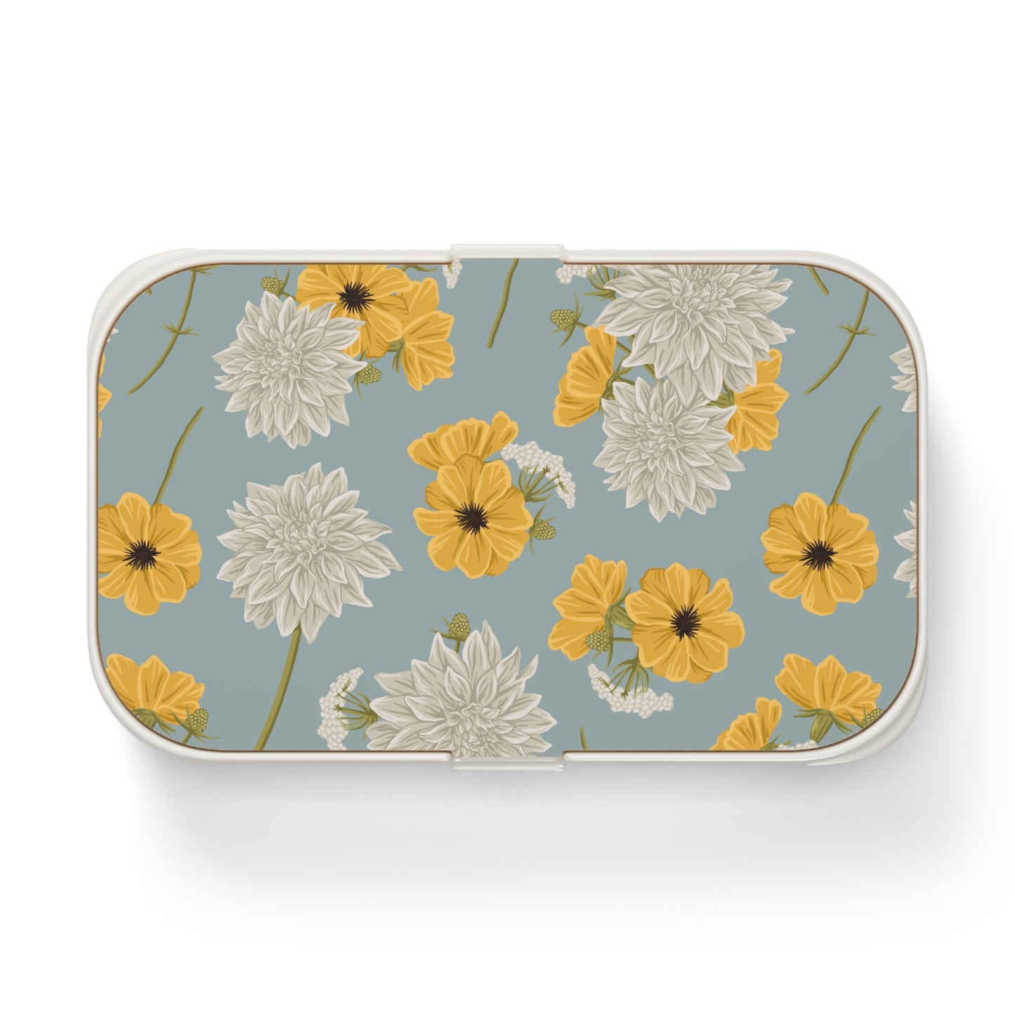 Bento Lunch Box - Buds and Blooms - Cornflower