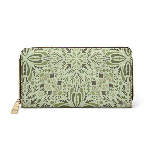 Zipper Wallet - Wild Daisies