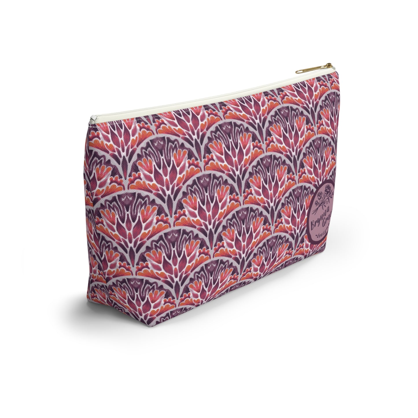 Accessory Pouch w T-bottom - Sunset Serenade