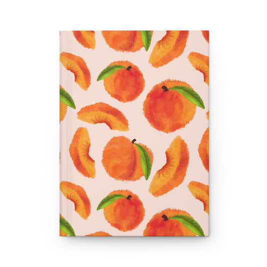 Hardcover Journal - Pretty Peaches