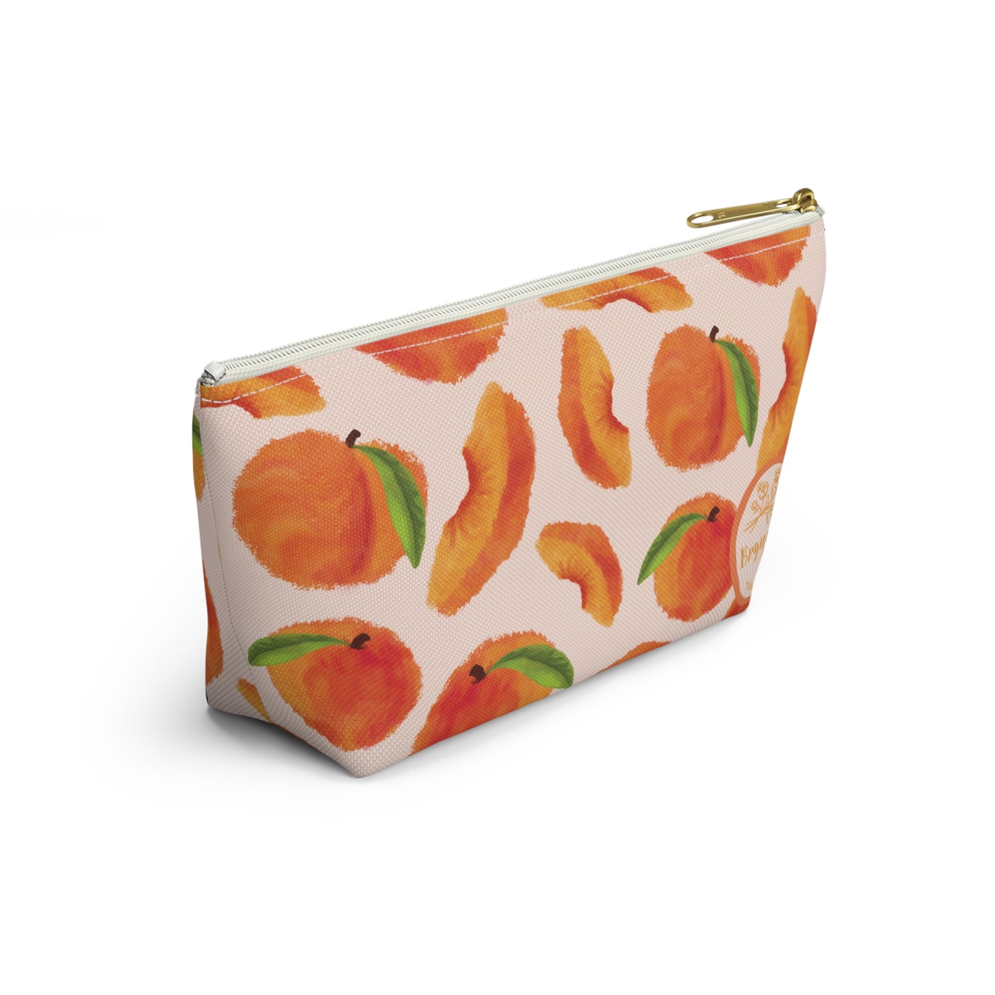 Accessory Pouch w T-bottom - Pretty Peaches