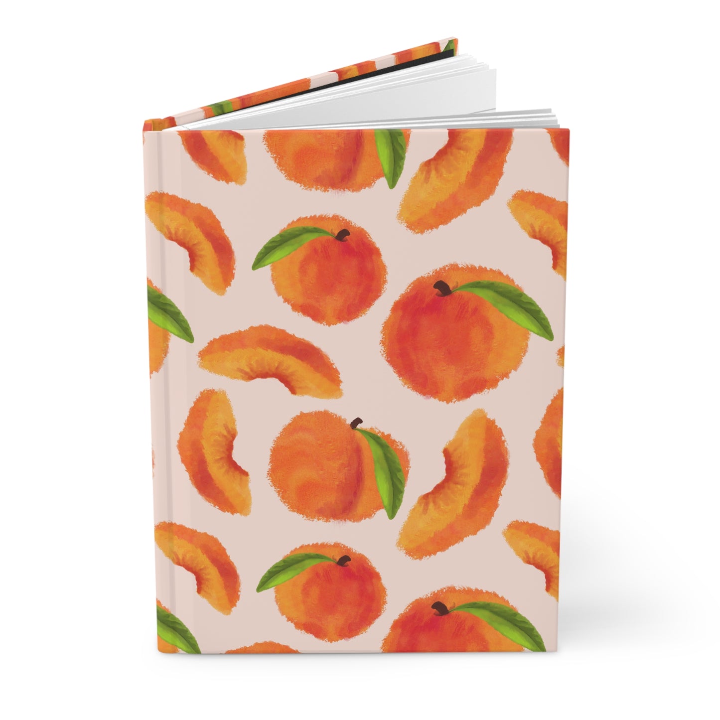 Hardcover Journal - Pretty Peaches