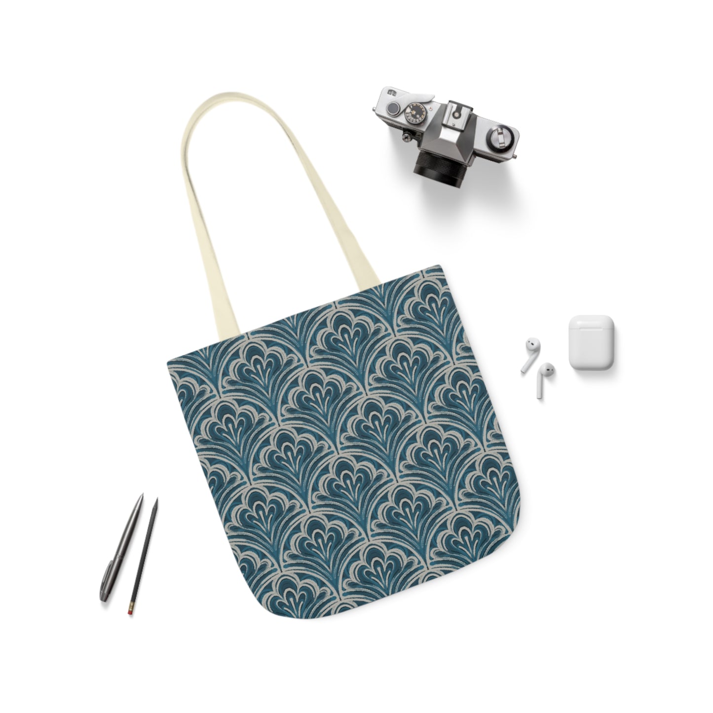 Canvas Tote Bag - Ocean Whimsy