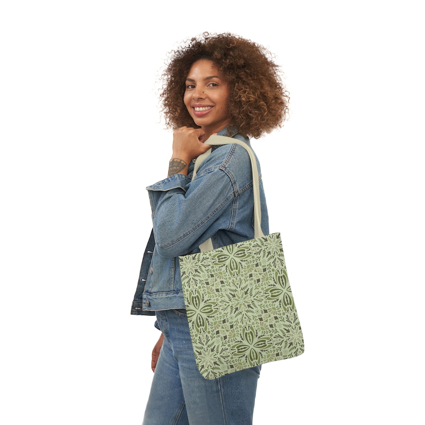 Canvas Tote Bag - Wild Daisies