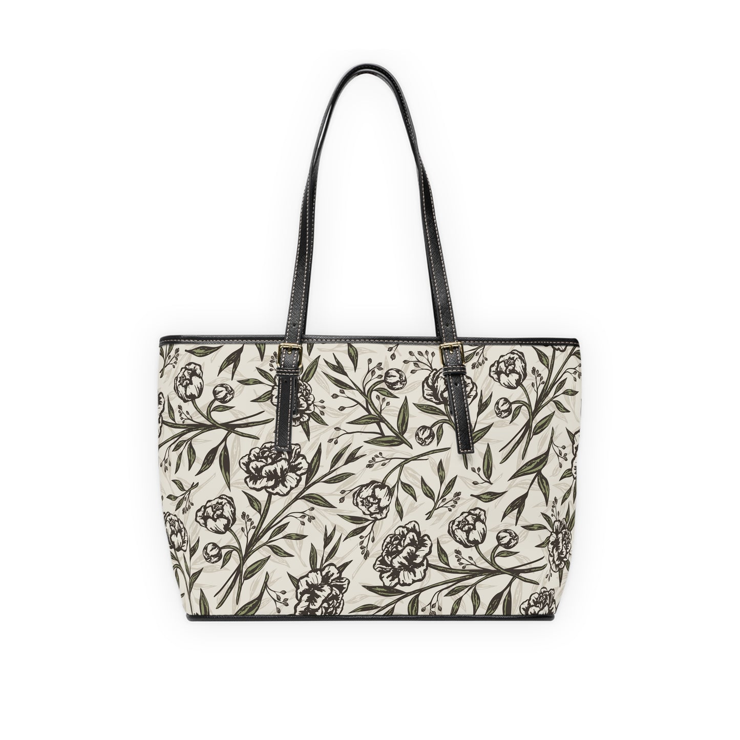 Shoulder Bag - Peony Bliss - Ivory