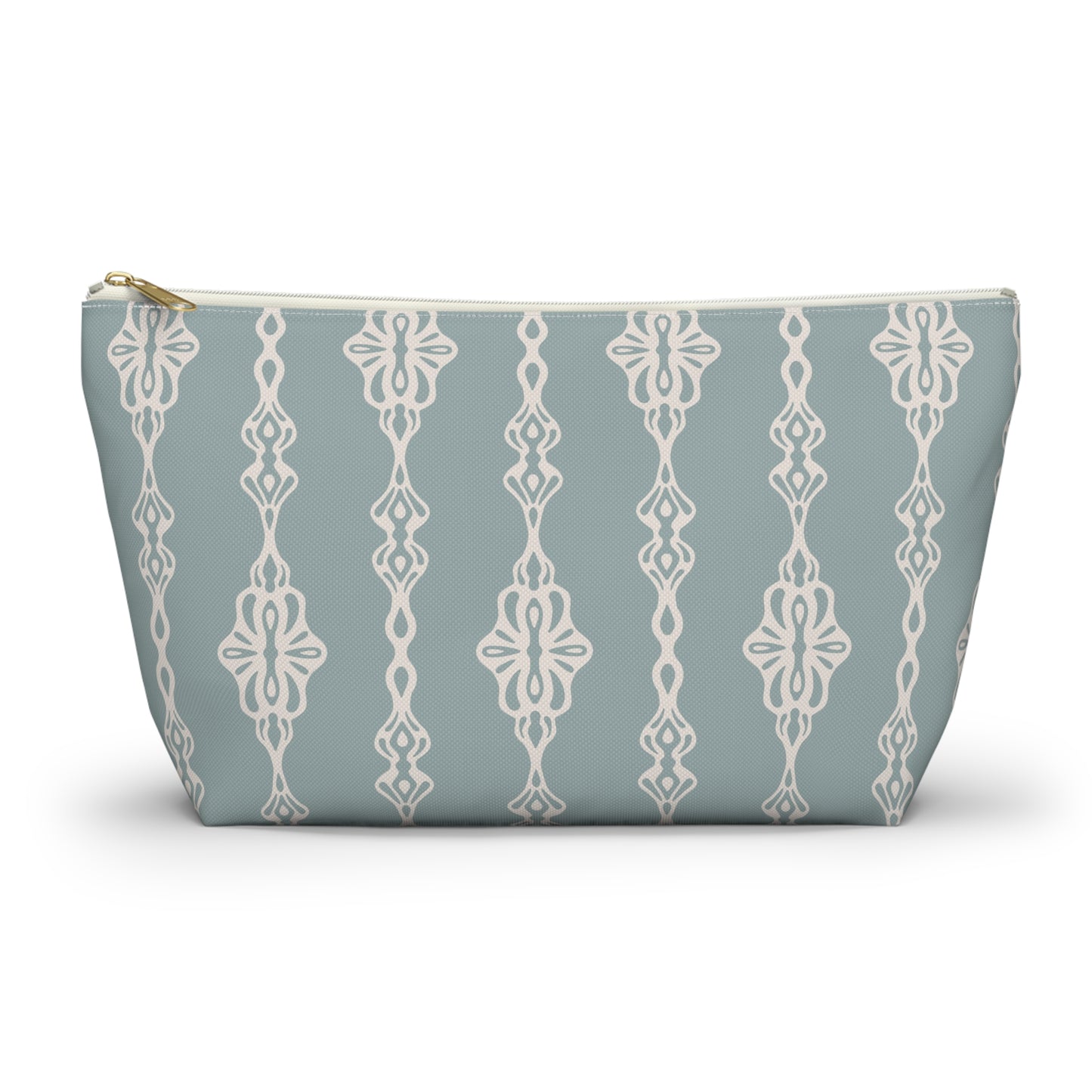 Accessory Pouch - Trellis Tangles - Cornflower