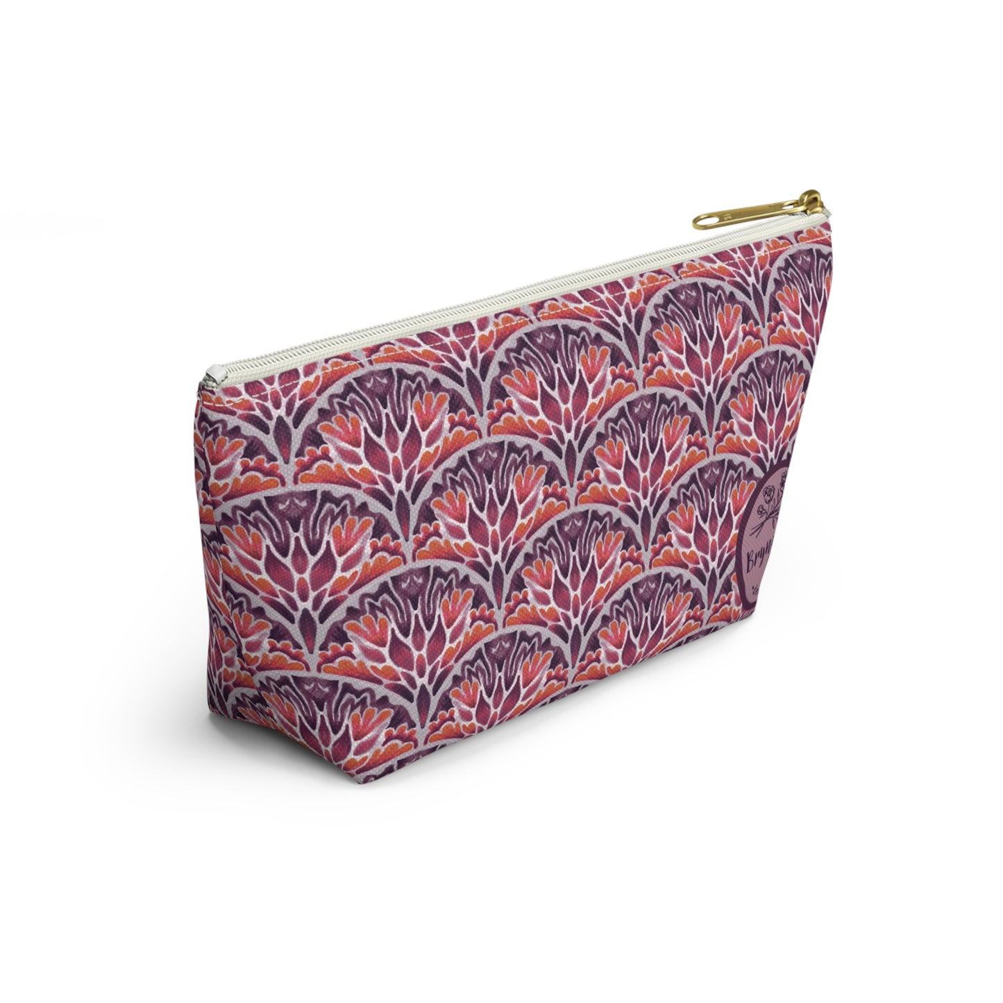 Accessory Pouch w T-bottom - Sunset Serenade