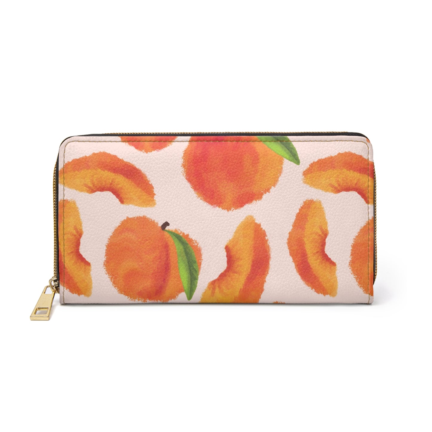 Zipper Wallet - Pretty Peaches