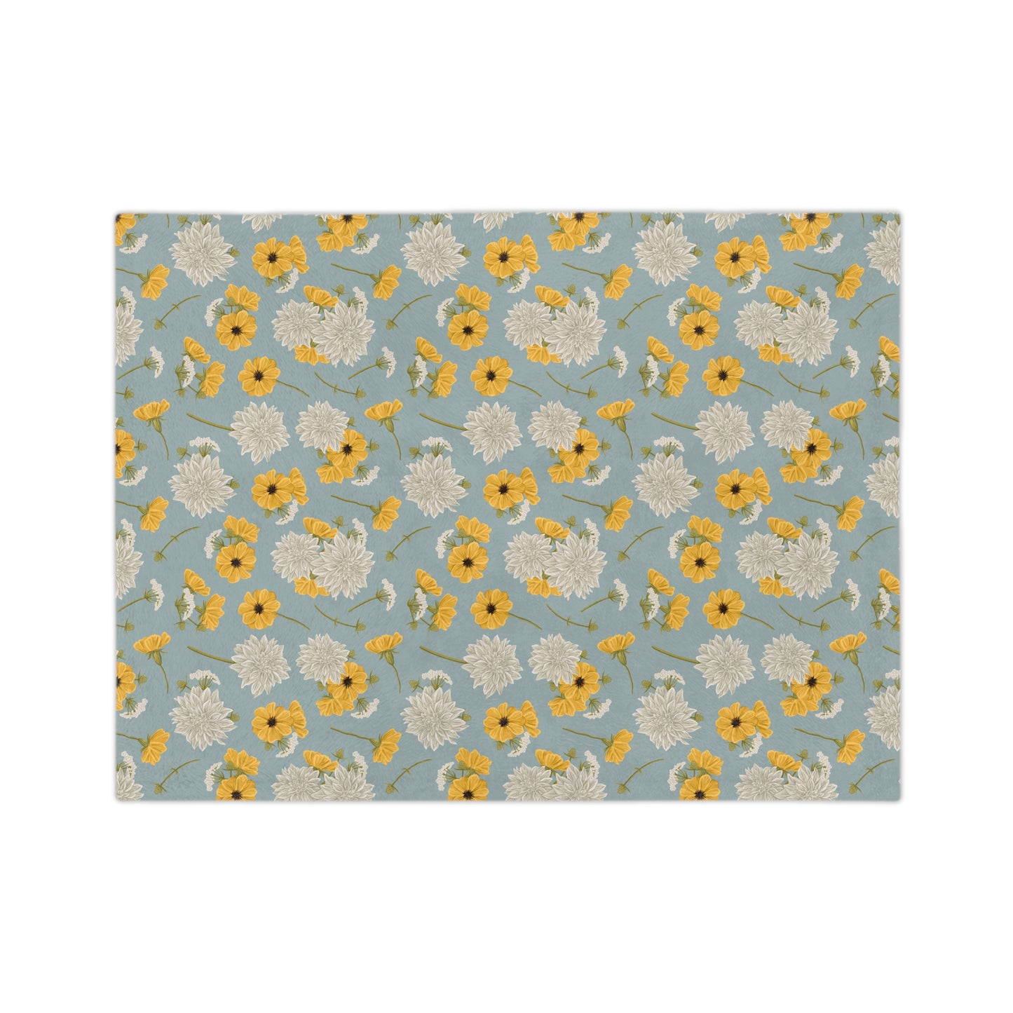 Blanket - Cottage Buds and Blooms - Cornflower