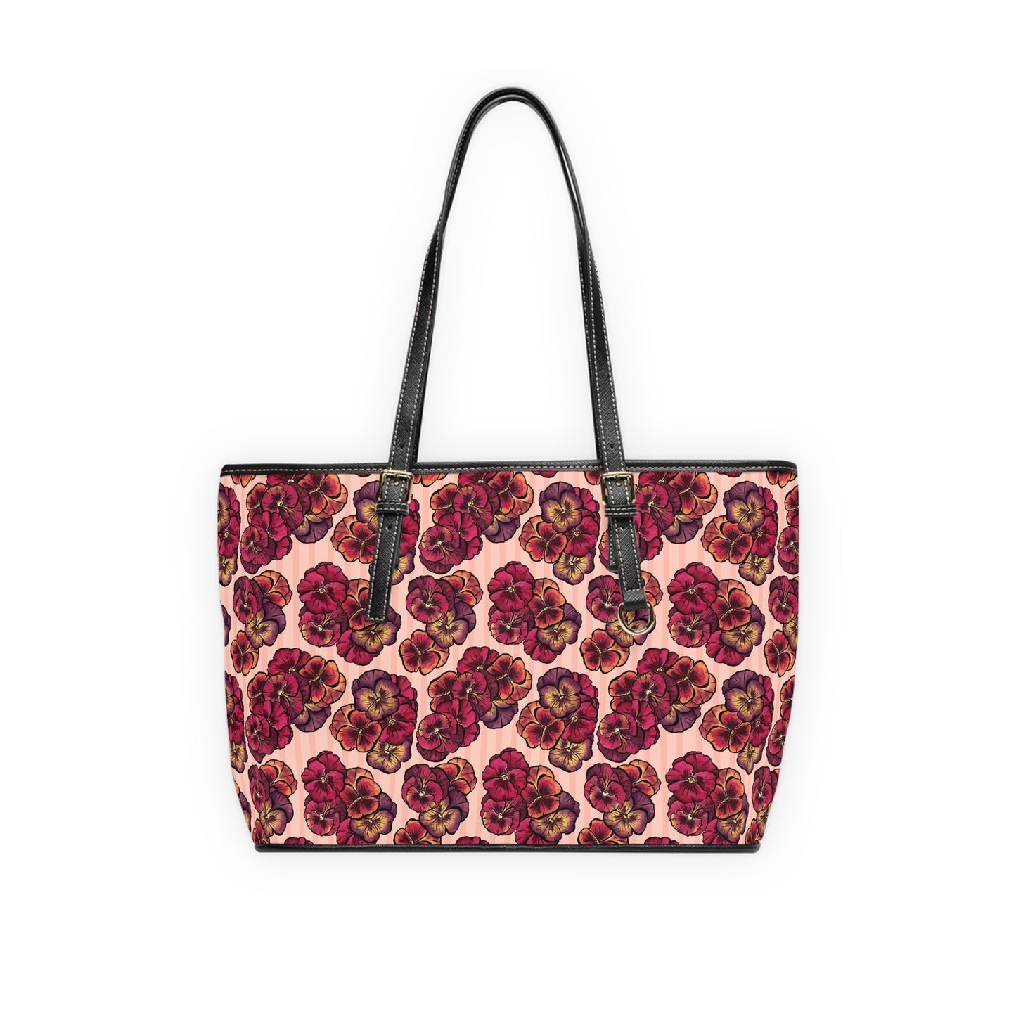 Shoulder Bag - Playful Pansies