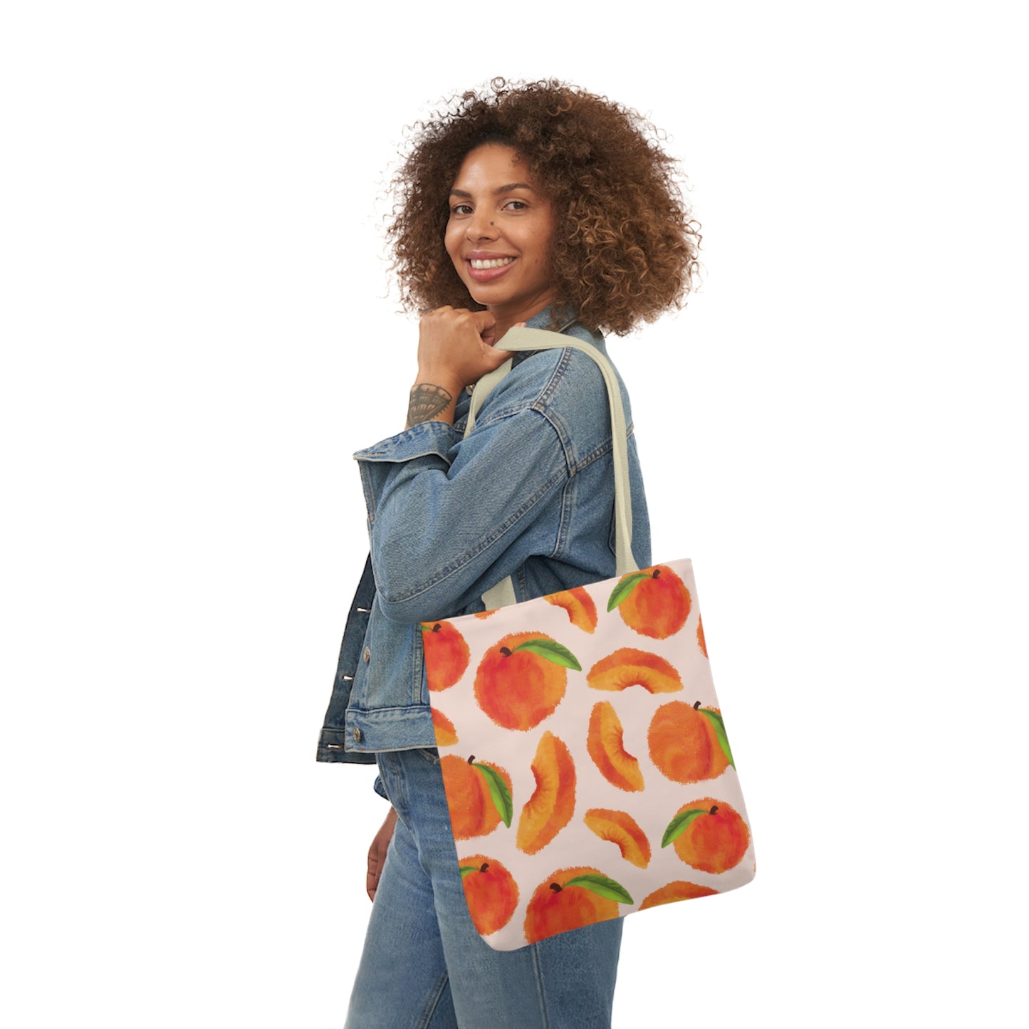 Canvas Tote Bag - Pretty Peaches