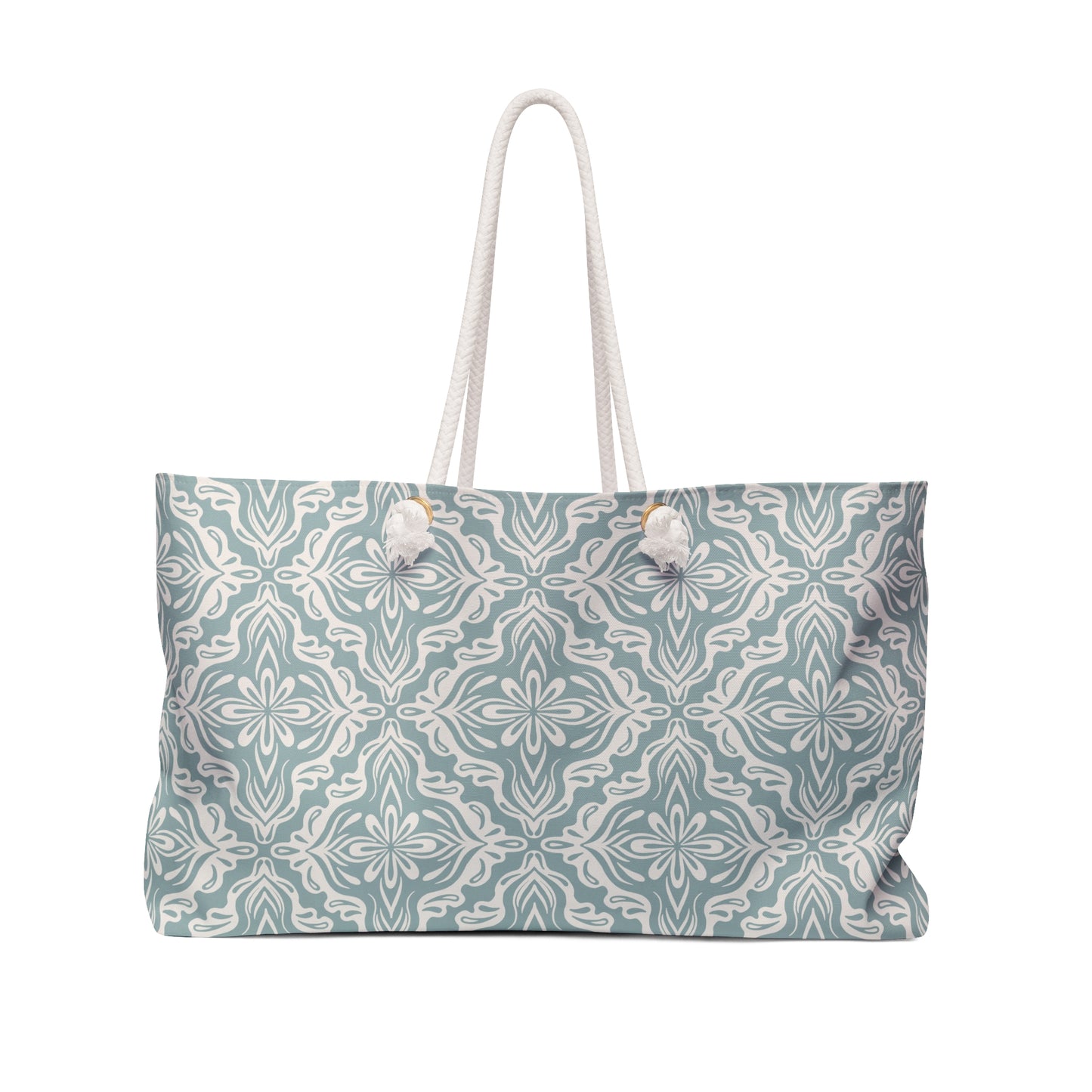 Weekender Bag - Porcelain Petals - Cornflower