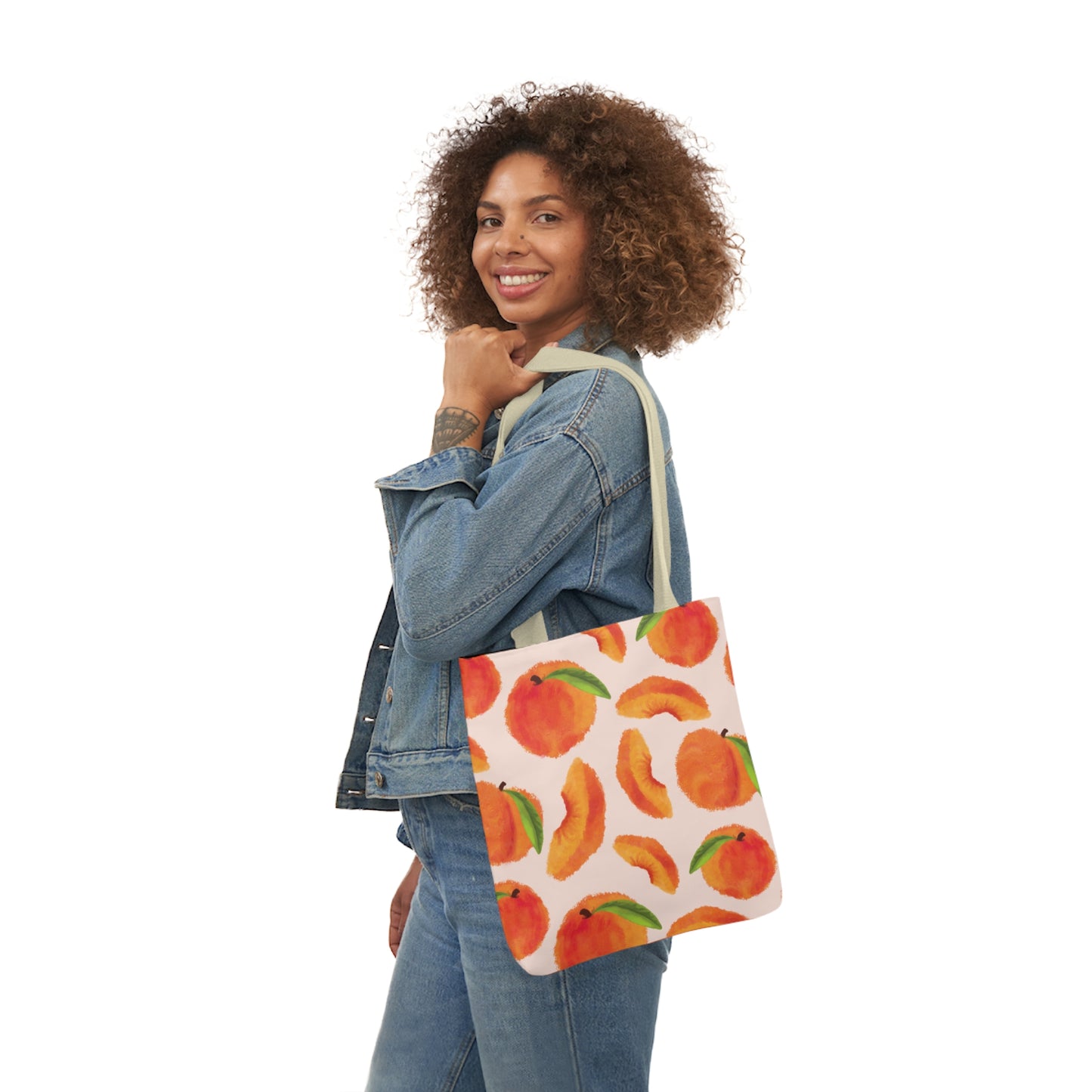 Canvas Tote Bag - Pretty Peaches