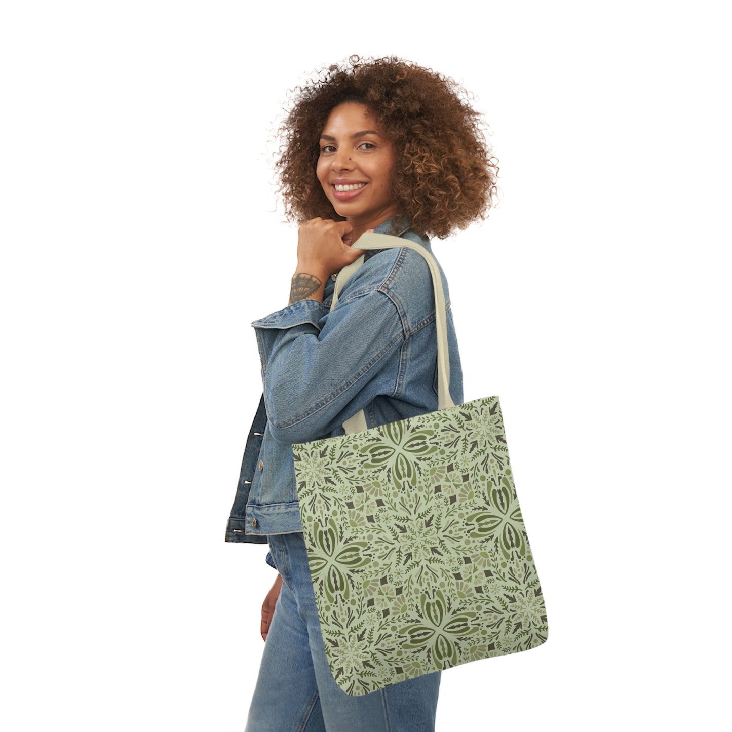 Canvas Tote Bag - Wild Daisies