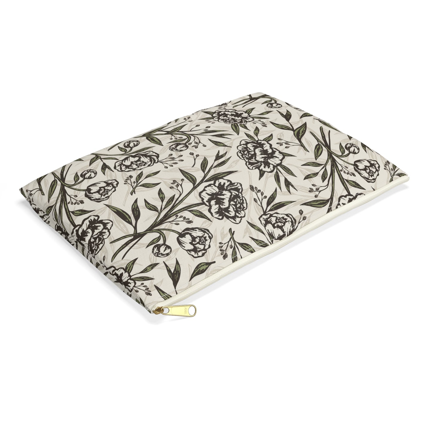 Accessory Pouch - Peony Bliss - Ivory