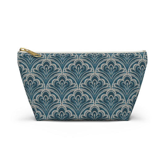 Accessory Pouch w T-bottom - Ocean Whimsy