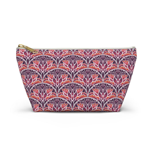 Accessory Pouch w T-bottom - Sunset Serenade