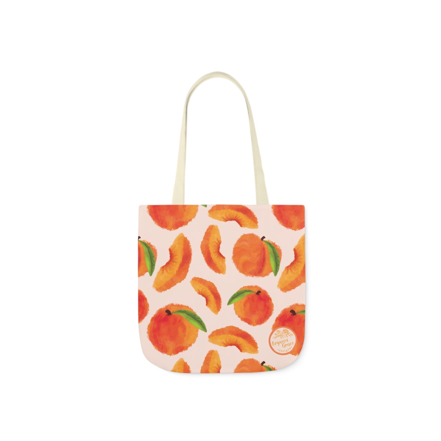 Canvas Tote Bag - Pretty Peaches