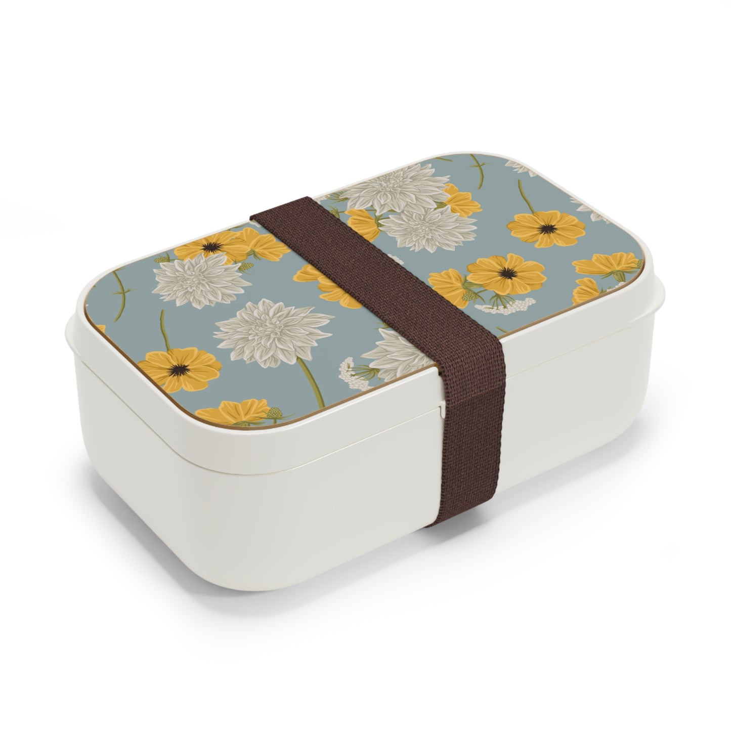 Bento Lunch Box - Buds and Blooms - Cornflower