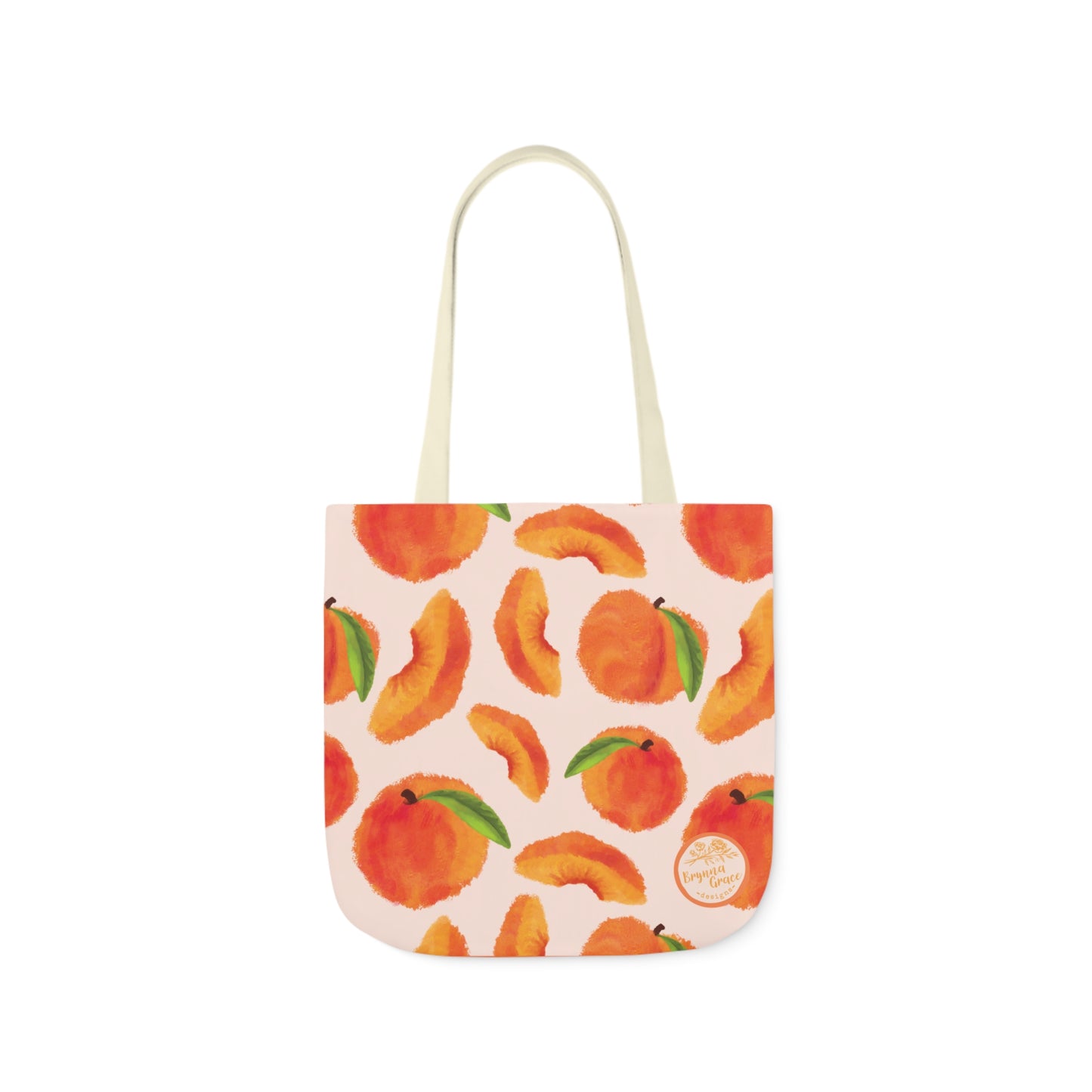 Canvas Tote Bag - Pretty Peaches