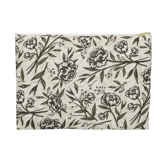 Accessory Pouch - Peony Bliss - Ivory