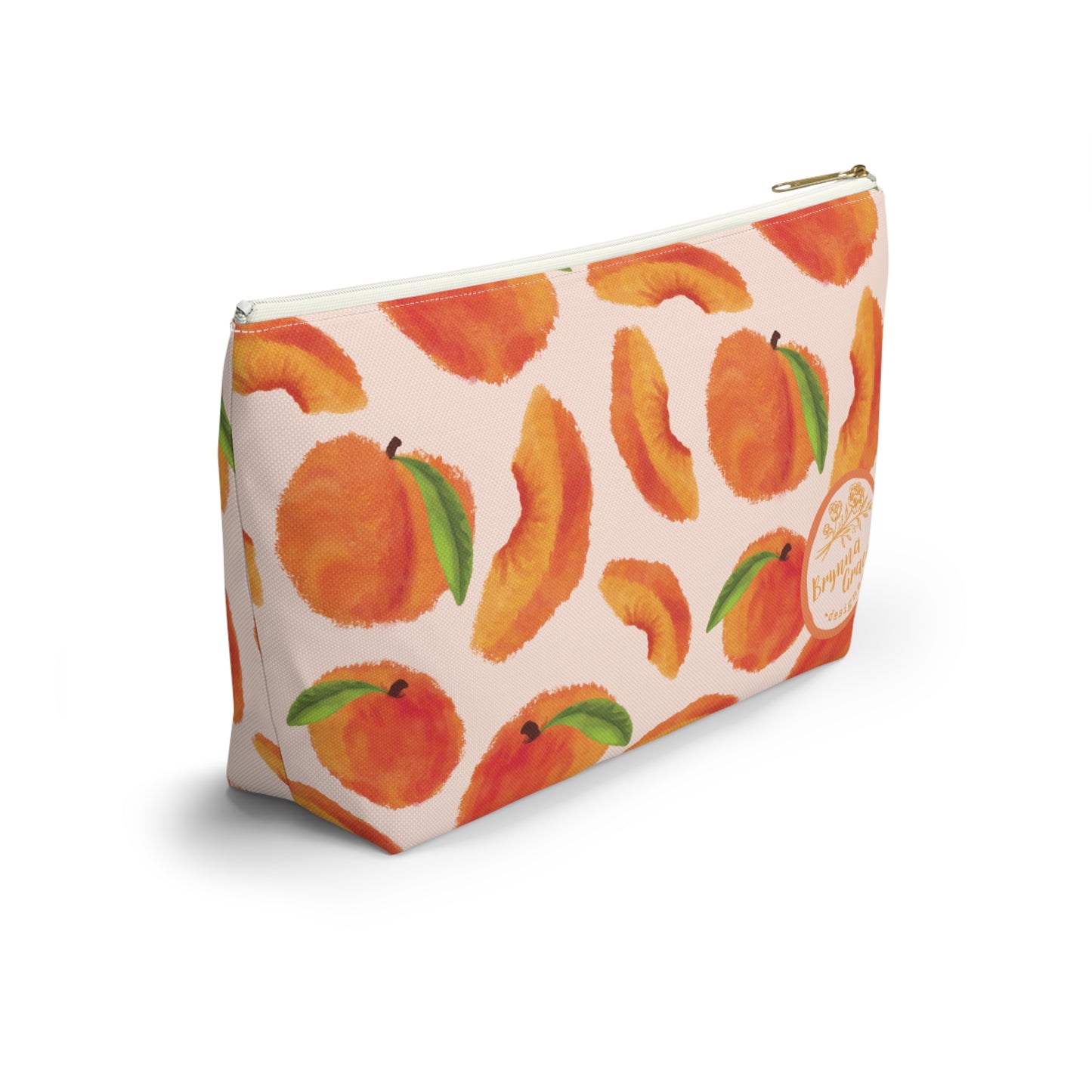 Accessory Pouch w T-bottom - Pretty Peaches