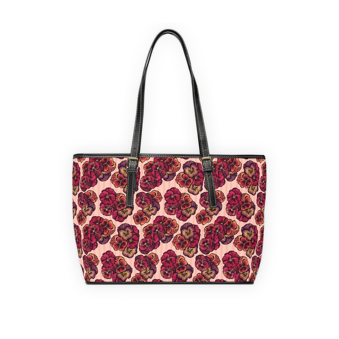 Shoulder Bag - Playful Pansies