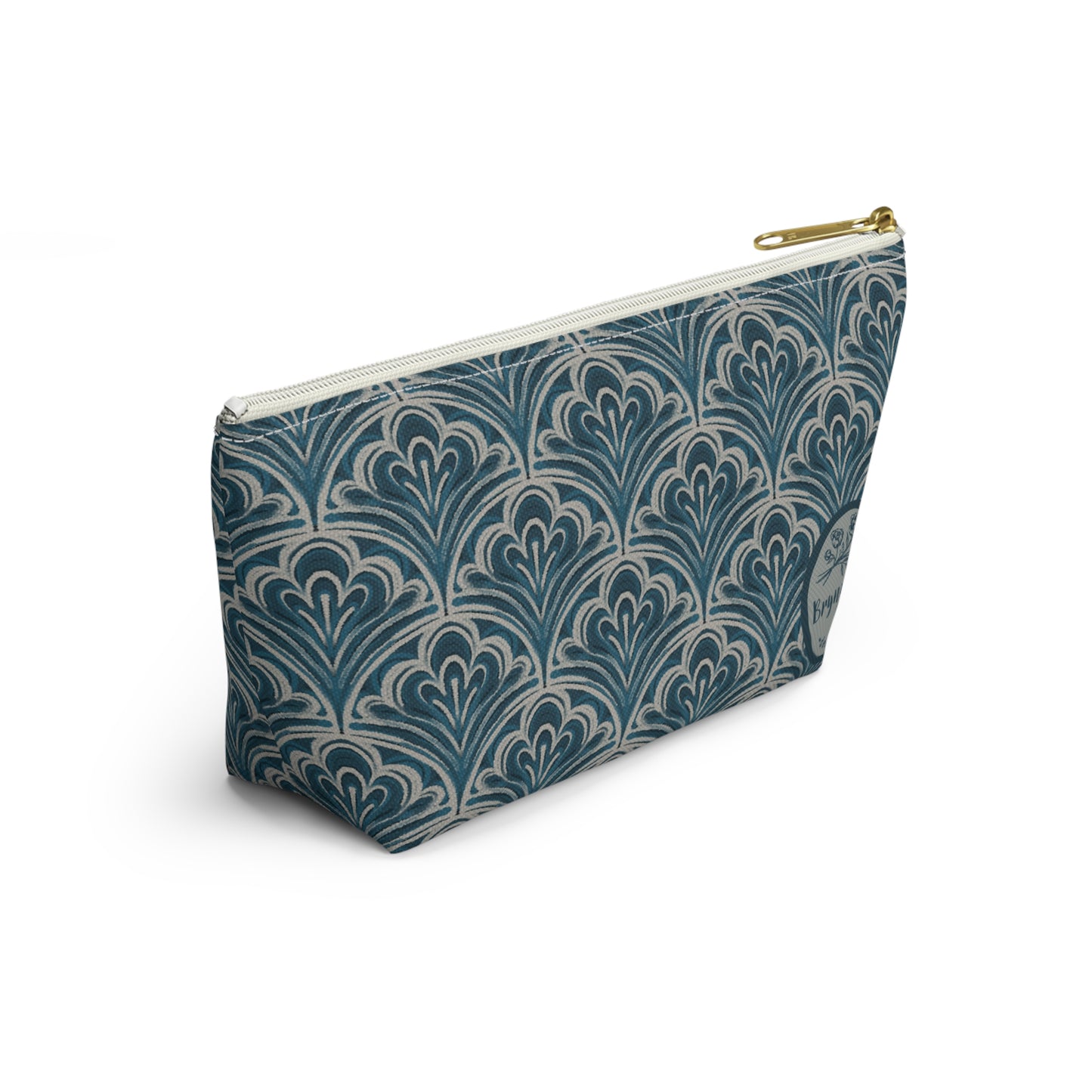 Accessory Pouch w T-bottom - Ocean Whimsy