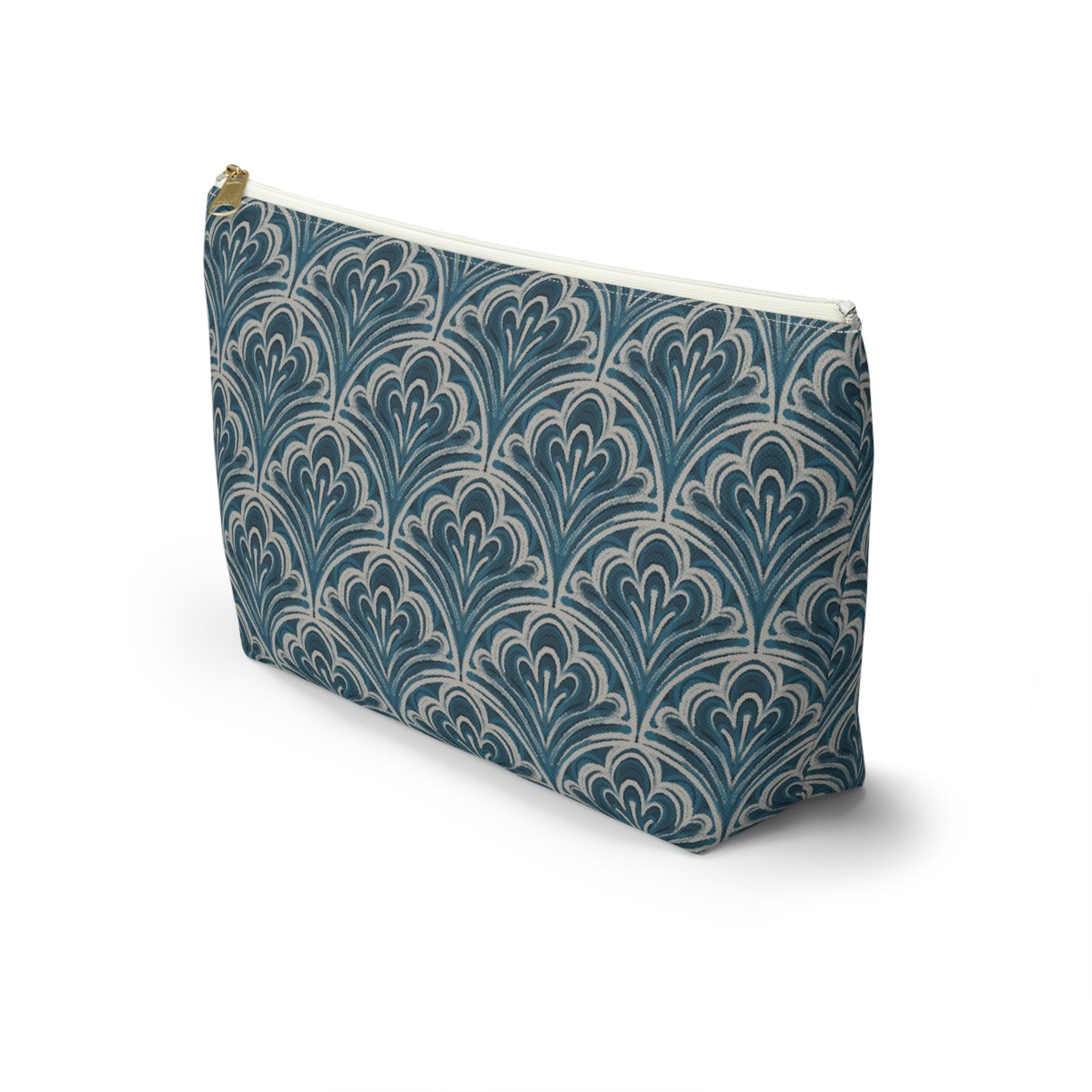 Accessory Pouch w T-bottom - Ocean Whimsy