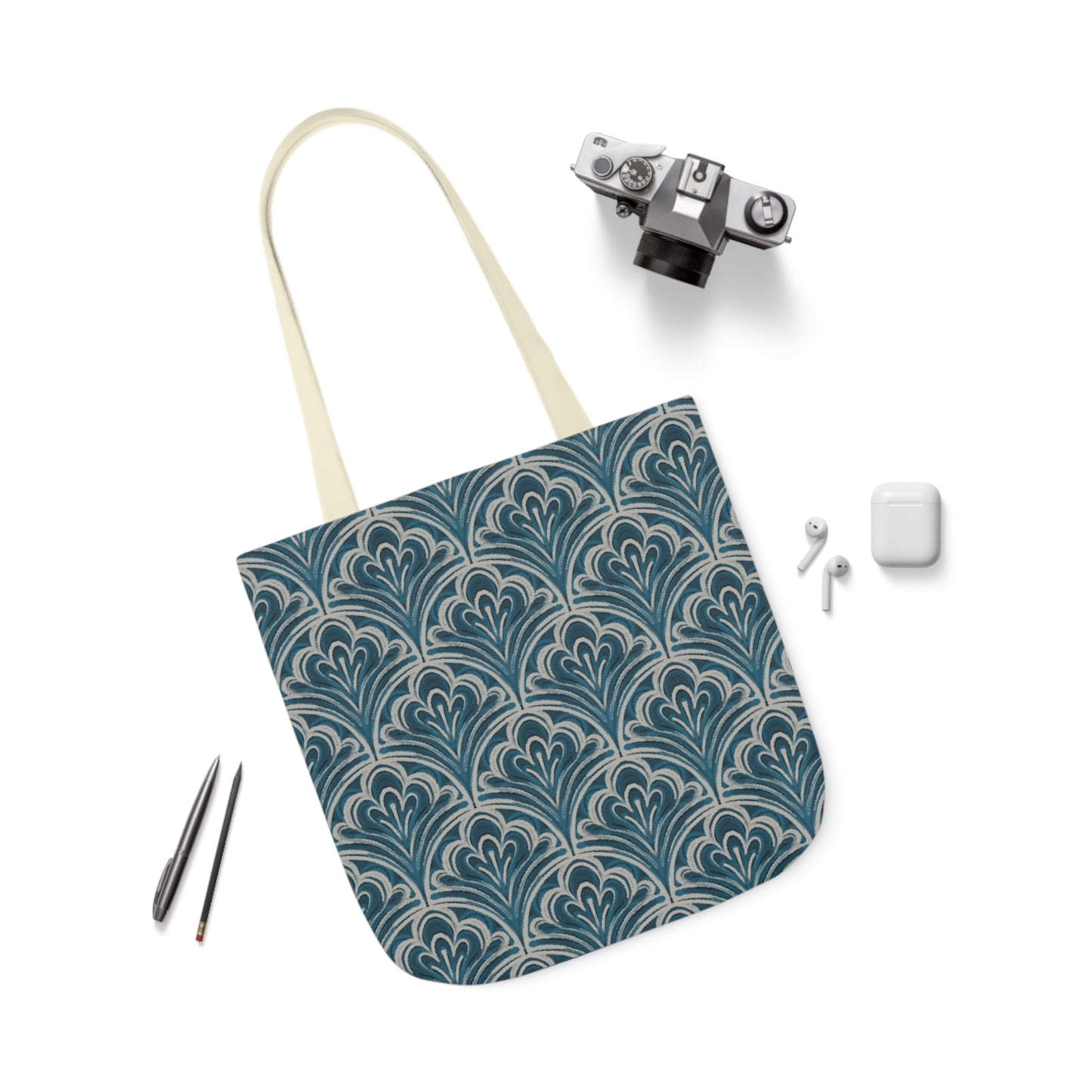 Canvas Tote Bag - Ocean Whimsy