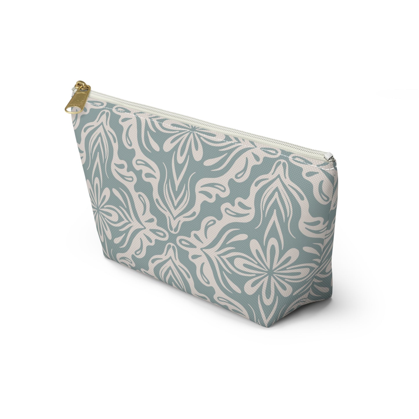 Accessory Pouch - Porcelain Petals - Cornflower