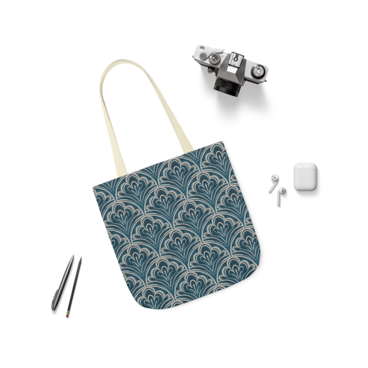 Canvas Tote Bag - Ocean Whimsy