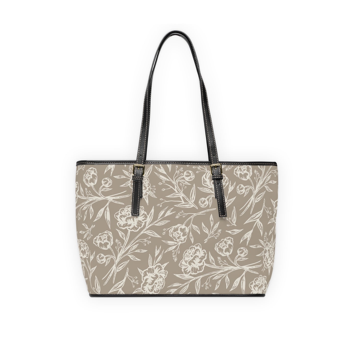 Shoulder Bag - Peony Bliss - Taupe