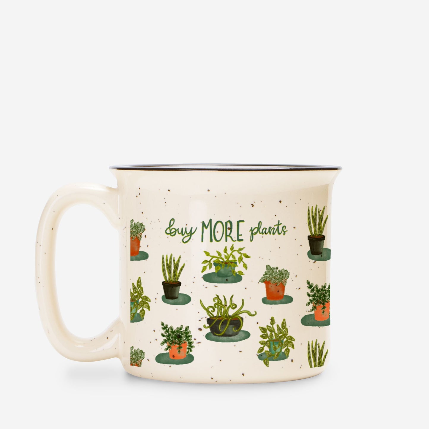 Mug - Speckled Ceramic - Buy More Plants