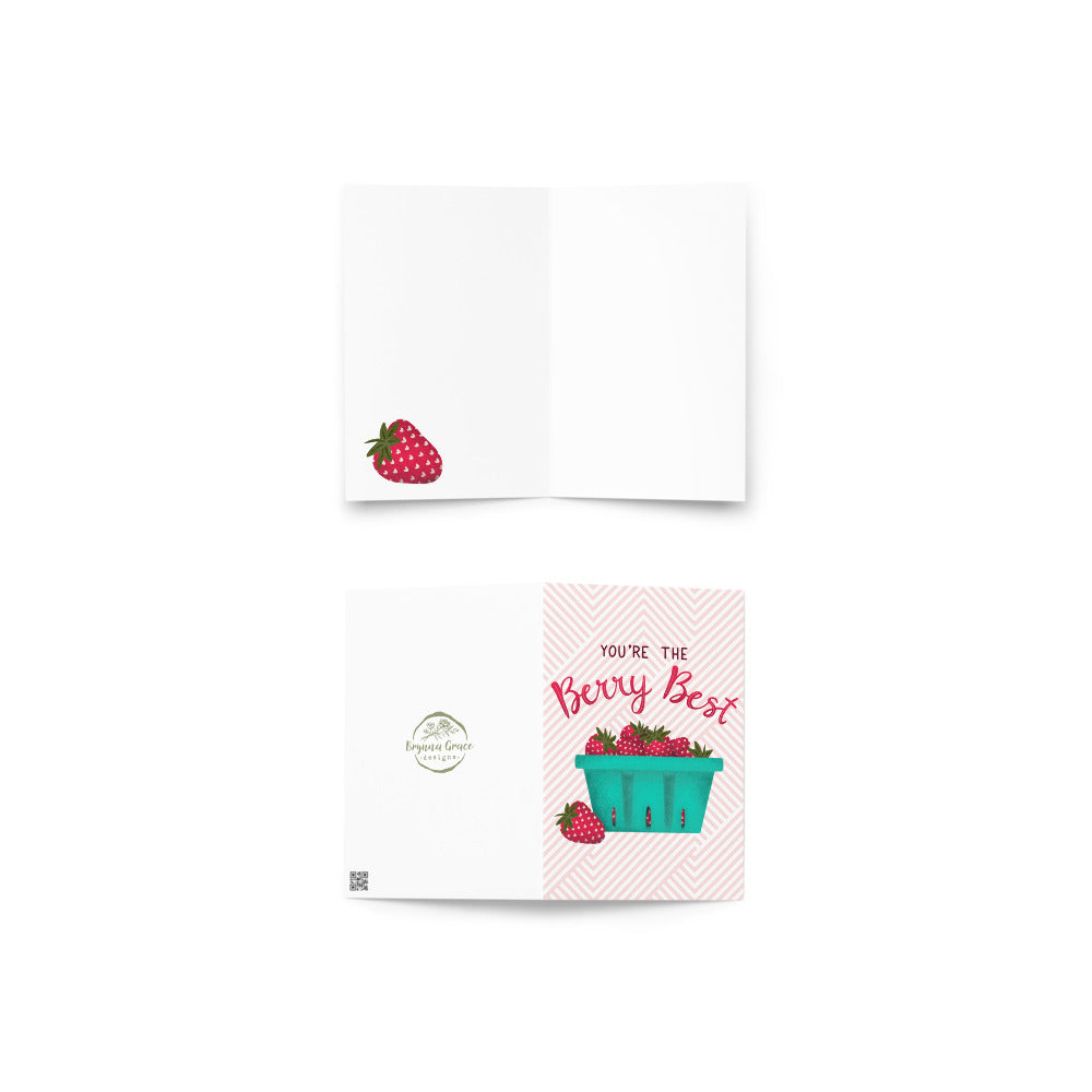 Greeting Card - Berry Best